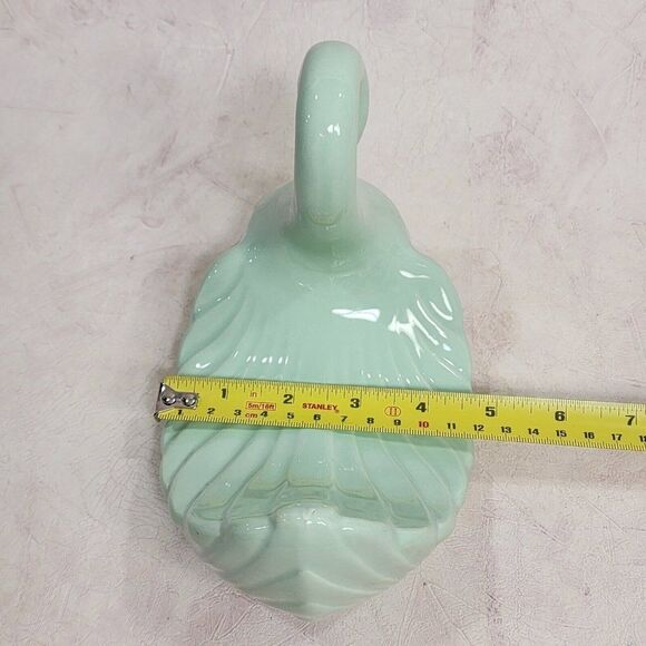 Vintage Andre Richard GREEN Porcelain Swan Towel Holder - Japan - Picture 4 of 8